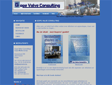 Tablet Screenshot of gopevalve.be